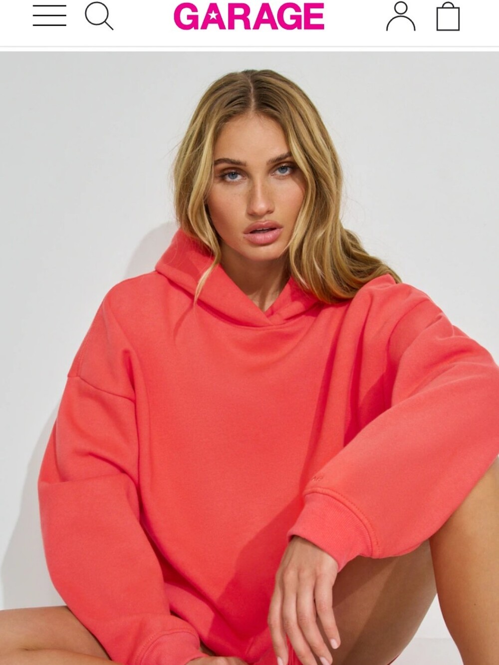 Garage UltraFleece Hoodie Cayenne Orange